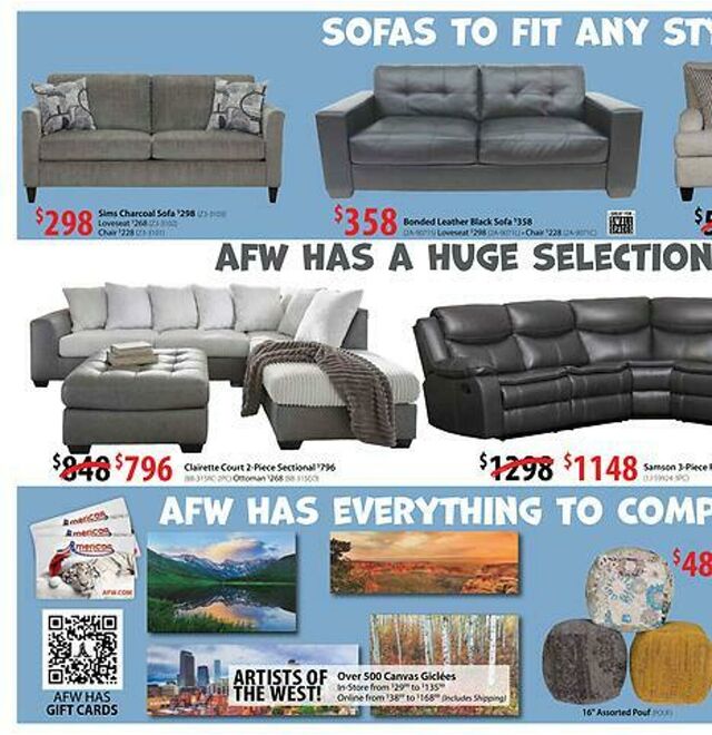 Catalogue American Furniture Warehouse from 02/11/2029