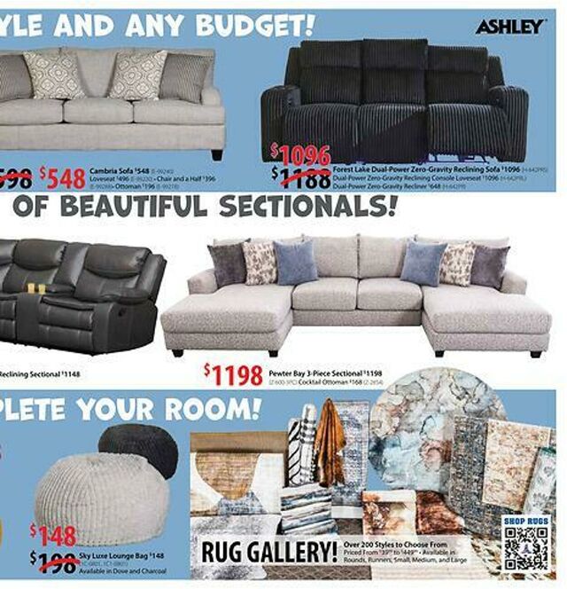 Catalogue American Furniture Warehouse from 02/11/2029