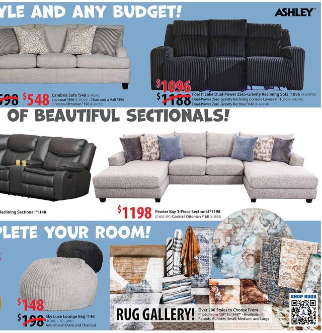 Catalogue American Furniture Warehouse from 02/11/2029