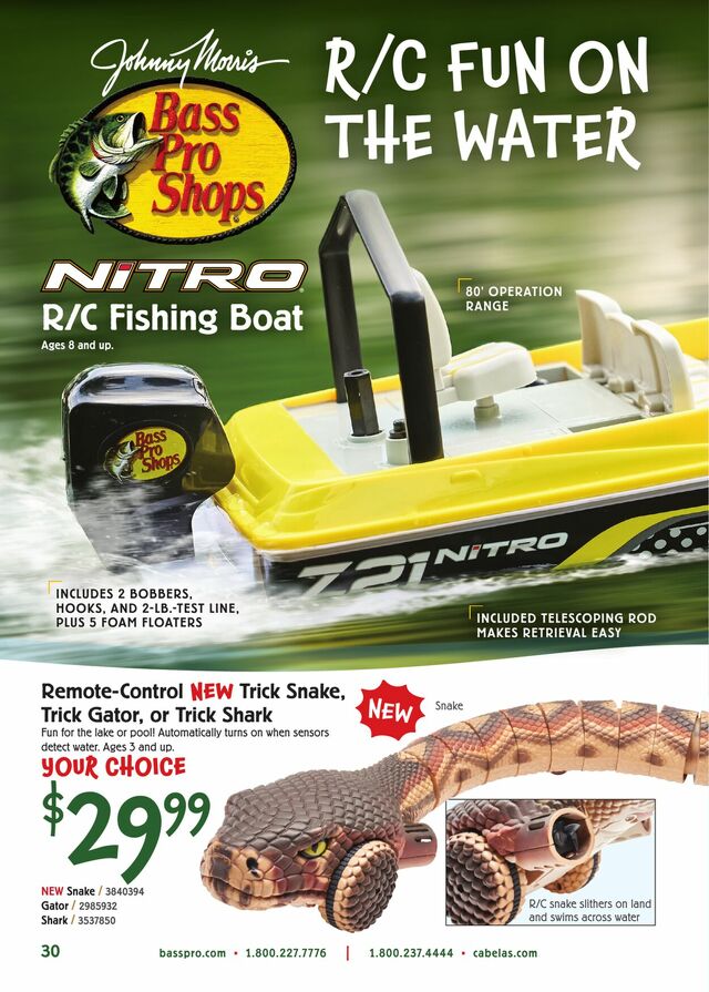 Catalogue Bass Pro from 11/14/2024