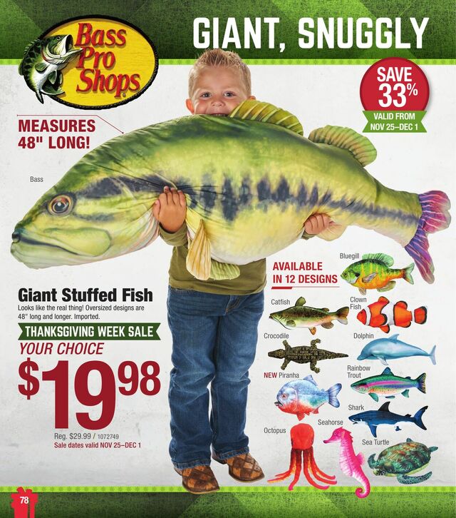 Catalogue Bass Pro from 11/28/2024