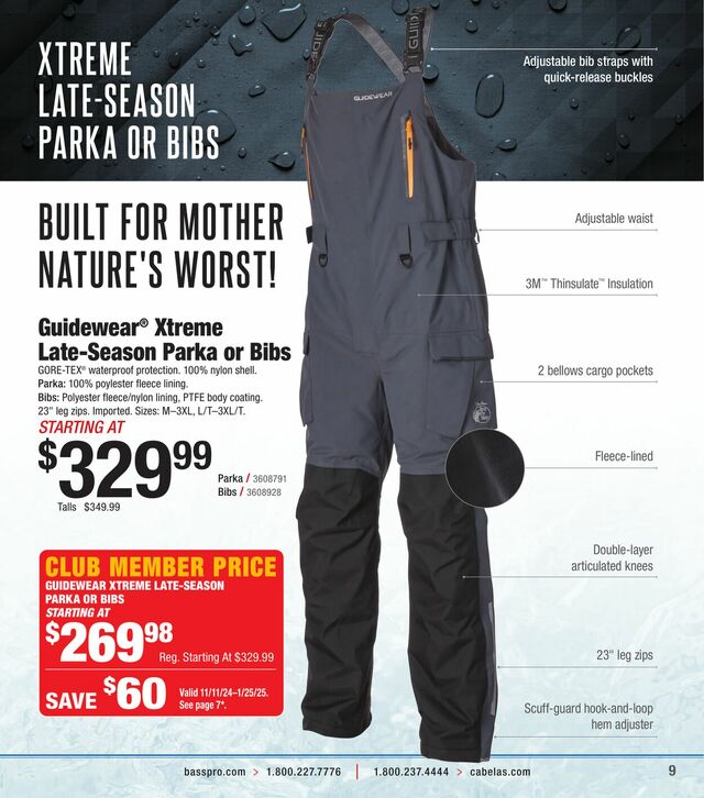 Catalogue Bass Pro from 12/14/2024