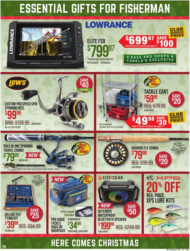 Catalogue Bass Pro from 12/12/2024