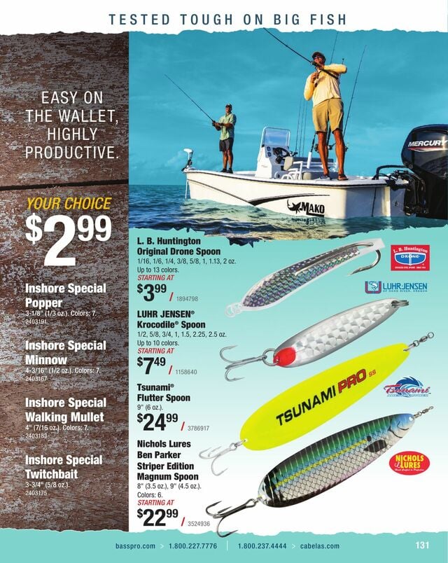 Catalogue Bass Pro from 12/25/2024