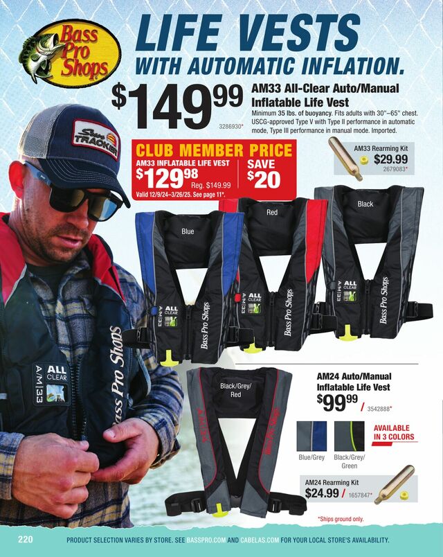 Catalogue Bass Pro from 12/25/2024