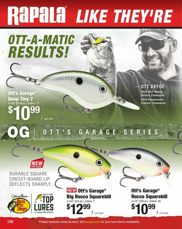 Catalogue Bass Pro from 01/31/2025