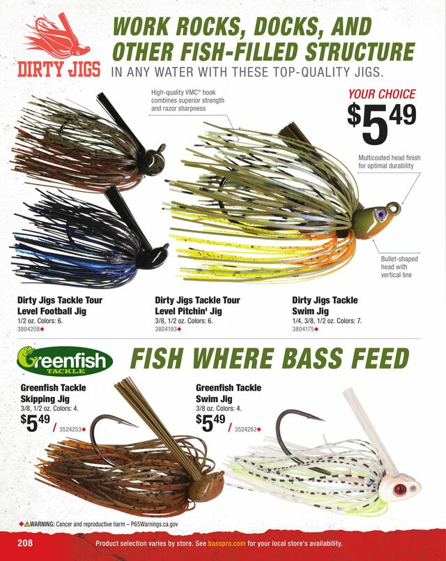 Catalogue Bass Pro from 01/31/2025