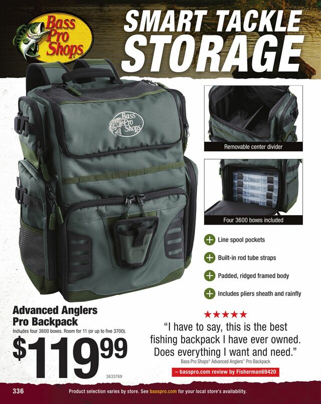 Catalogue Bass Pro from 01/31/2025