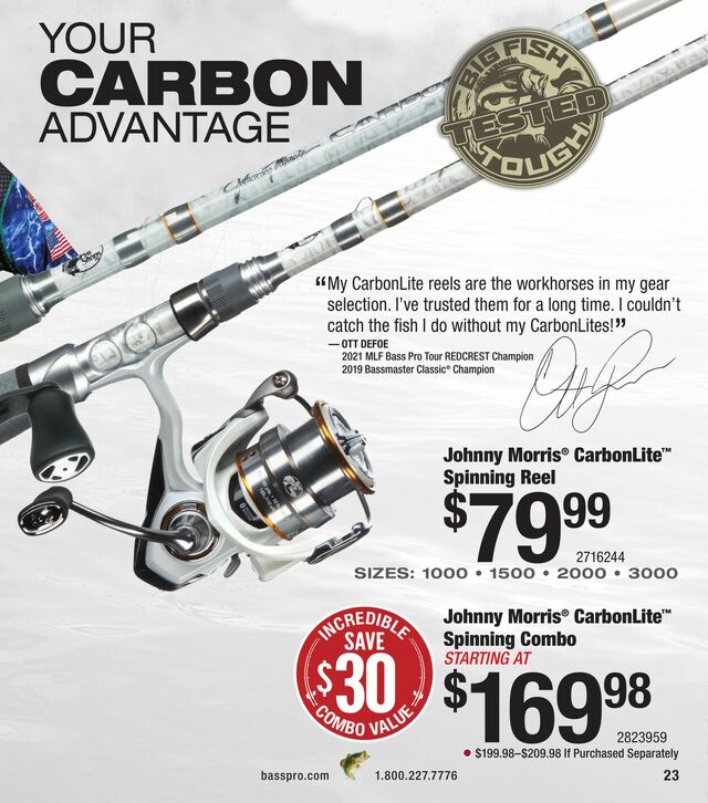 Catalogue Bass Pro from 03/19/2025