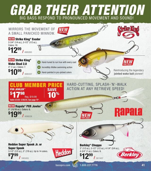 Catalogue Bass Pro from 03/19/2025