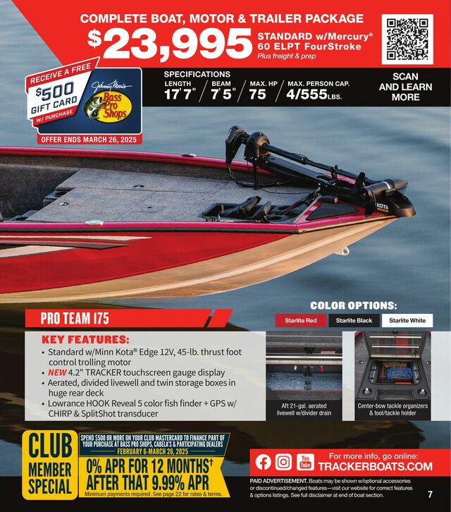 Catalogue Bass Pro from 03/26/2025