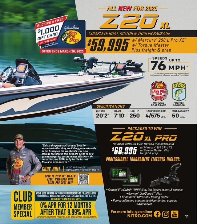 Catalogue Bass Pro from 03/26/2025