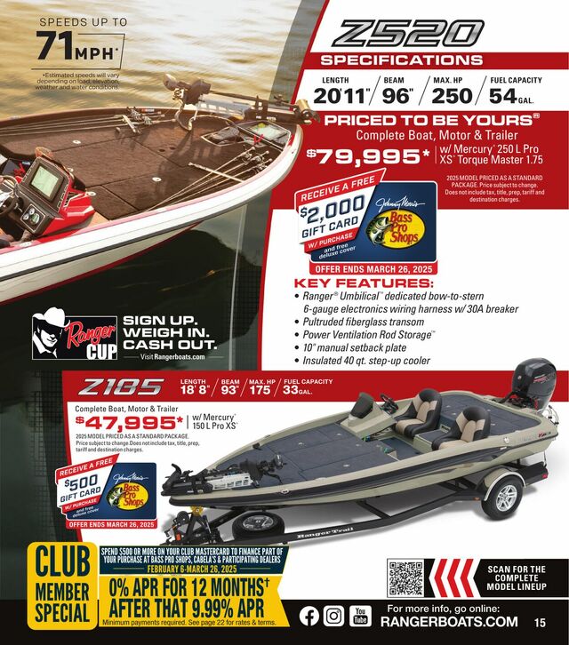 Catalogue Bass Pro from 03/26/2025