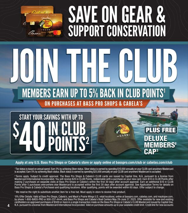 Catalogue Bass Pro from 07/30/2025