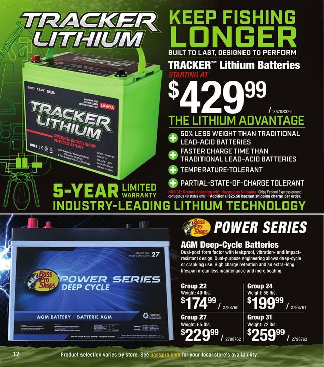 Catalogue Bass Pro from 07/30/2025