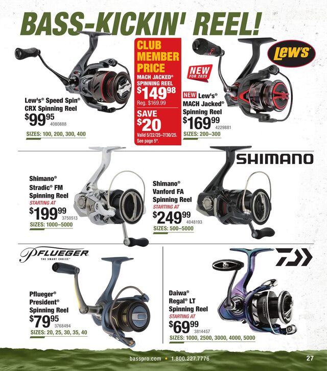 Catalogue Bass Pro from 07/30/2025