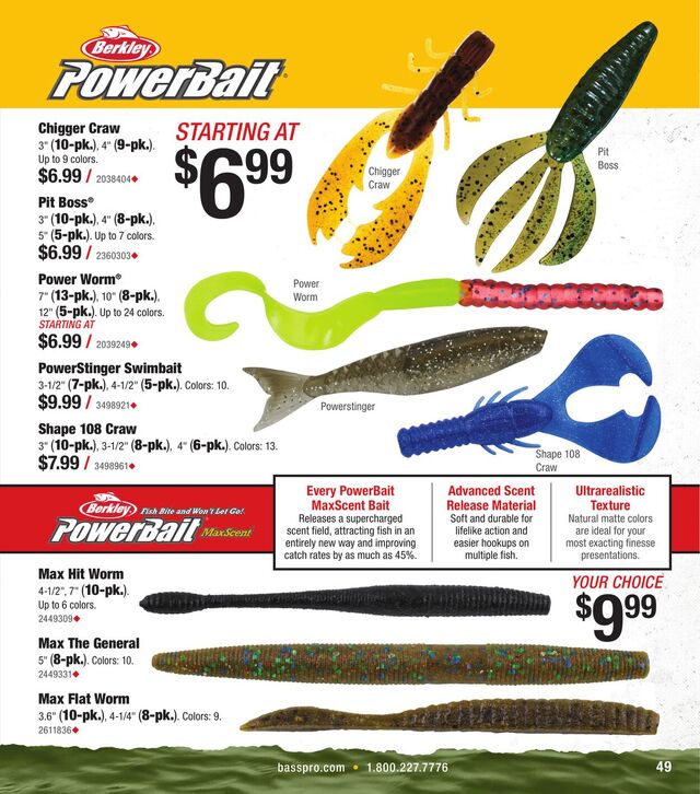 Catalogue Bass Pro from 07/30/2025