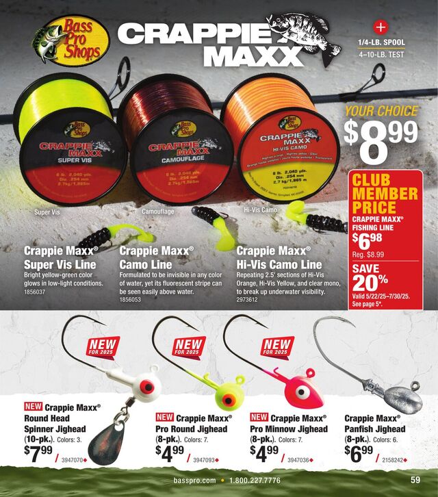Catalogue Bass Pro from 07/30/2025