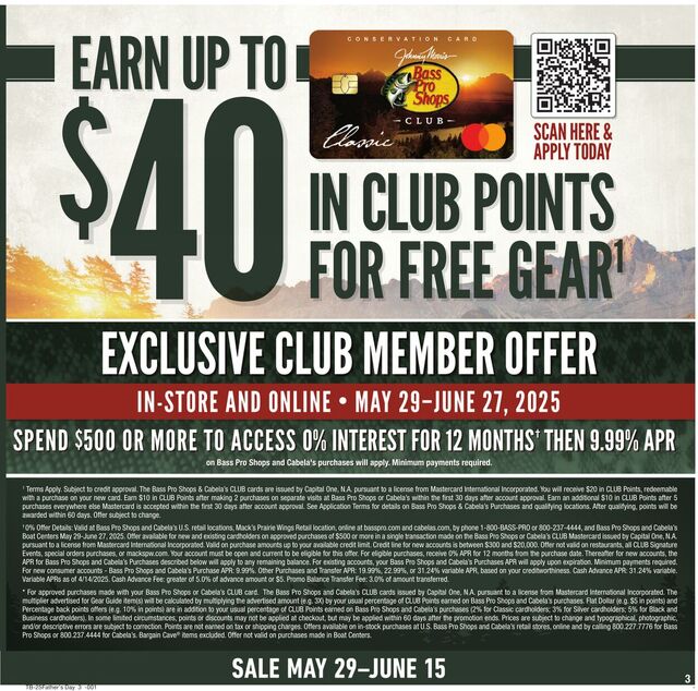 Catalogue Bass Pro from 05/29/2025
