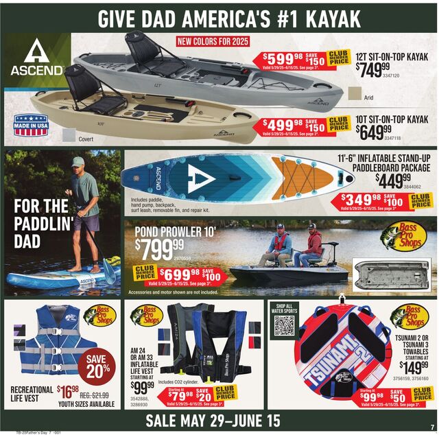 Catalogue Bass Pro from 05/29/2025