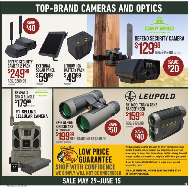 Catalogue Bass Pro from 05/29/2025