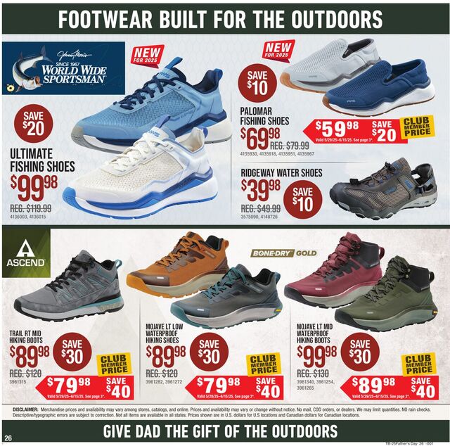Catalogue Bass Pro from 05/29/2025