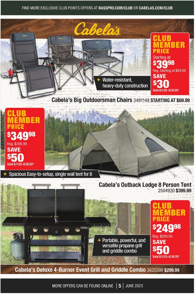 Catalogue Bass Pro from 06/01/2025