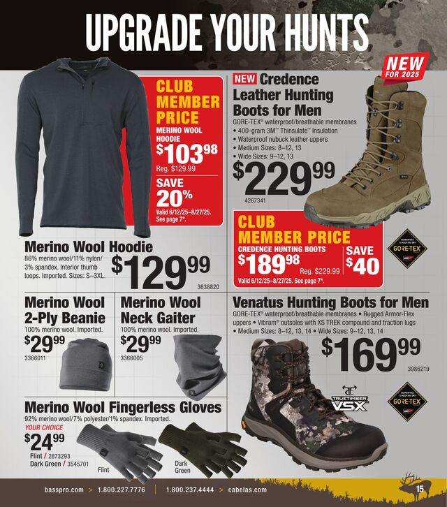 Catalogue Bass Pro from 06/30/2025