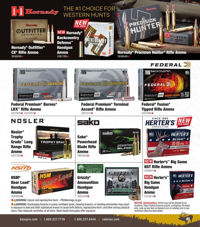Catalogue Bass Pro from 06/30/2025