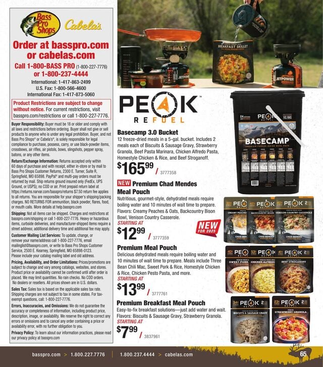 Catalogue Bass Pro from 06/30/2025