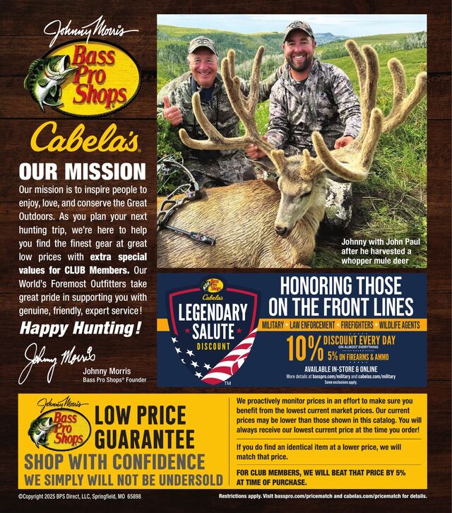 Catalogue Bass Pro from 07/31/2025