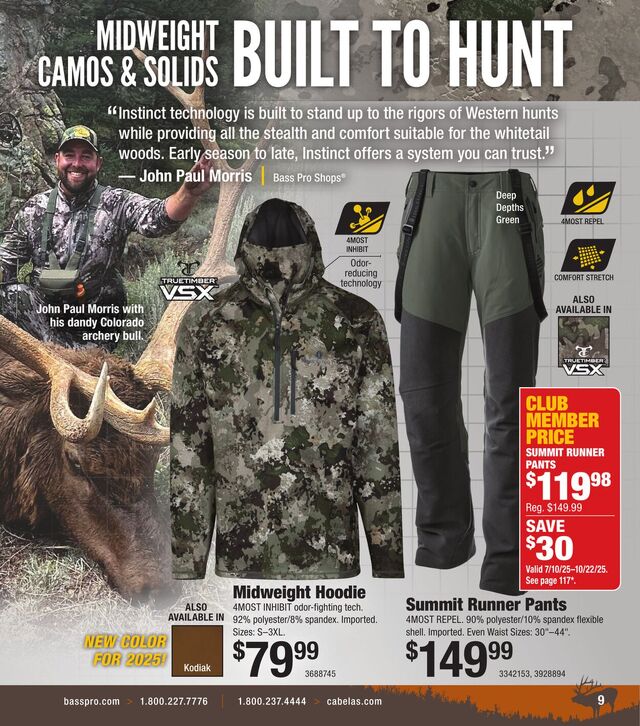 Catalogue Bass Pro from 07/31/2025