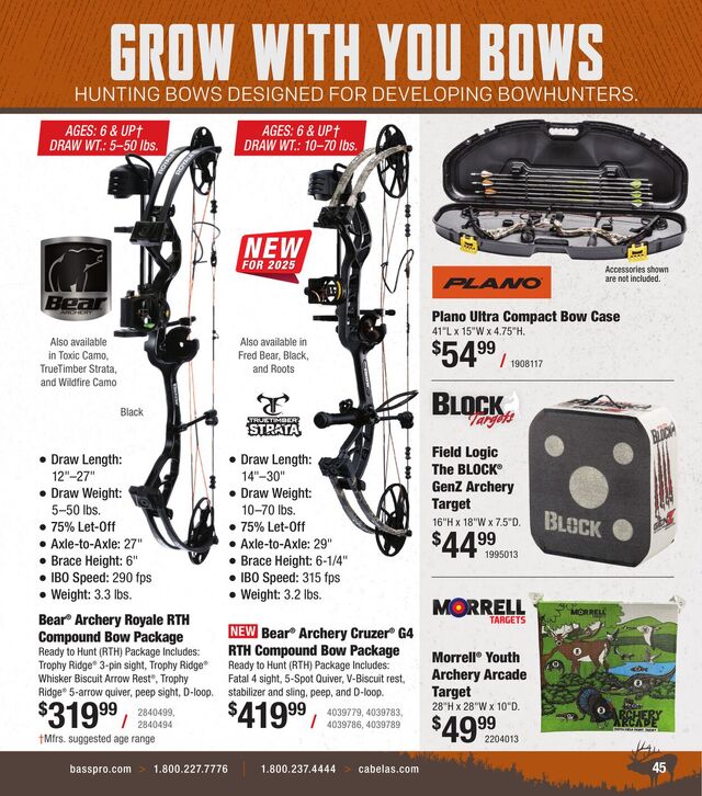 Catalogue Bass Pro from 07/31/2025