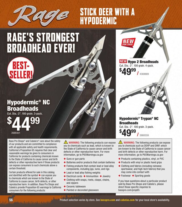Catalogue Bass Pro from 07/31/2025