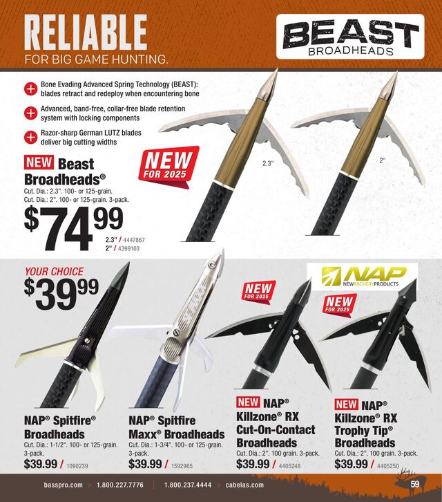 Catalogue Bass Pro from 07/31/2025
