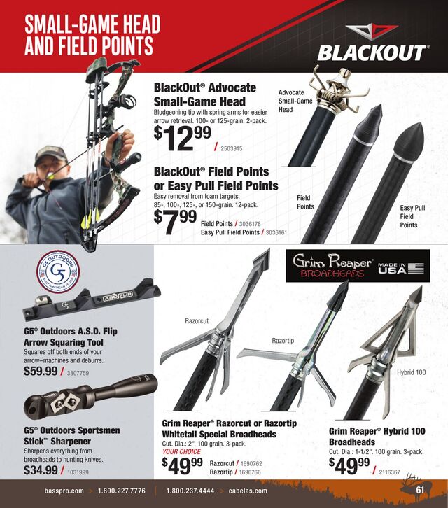Catalogue Bass Pro from 07/31/2025
