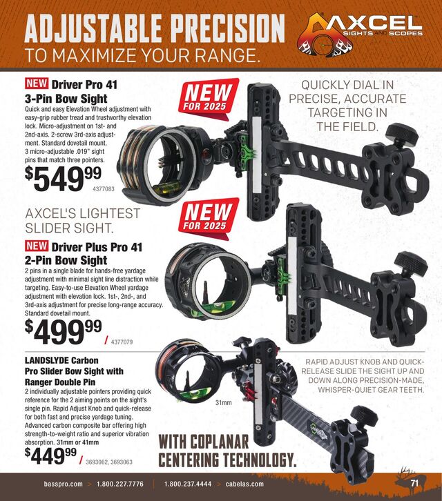 Catalogue Bass Pro from 07/31/2025