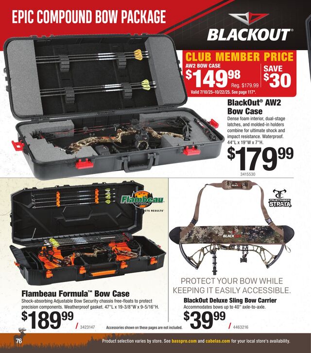 Catalogue Bass Pro from 07/31/2025