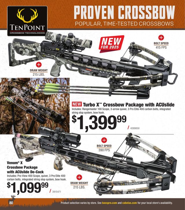 Catalogue Bass Pro from 07/31/2025