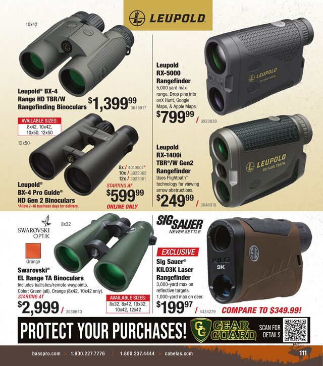 Catalogue Bass Pro from 07/31/2025