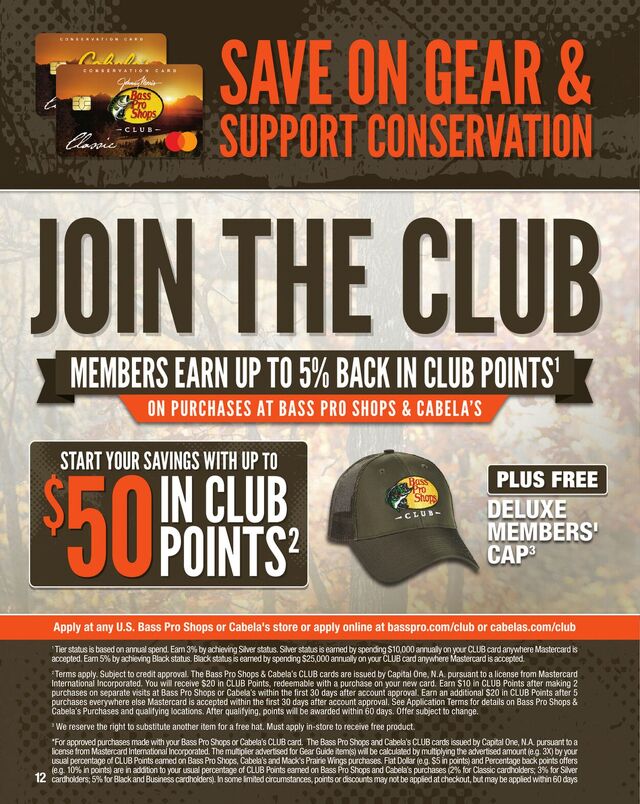 Catalogue Bass Pro from 08/20/2025
