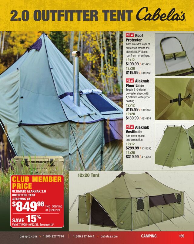 Catalogue Bass Pro from 08/20/2025