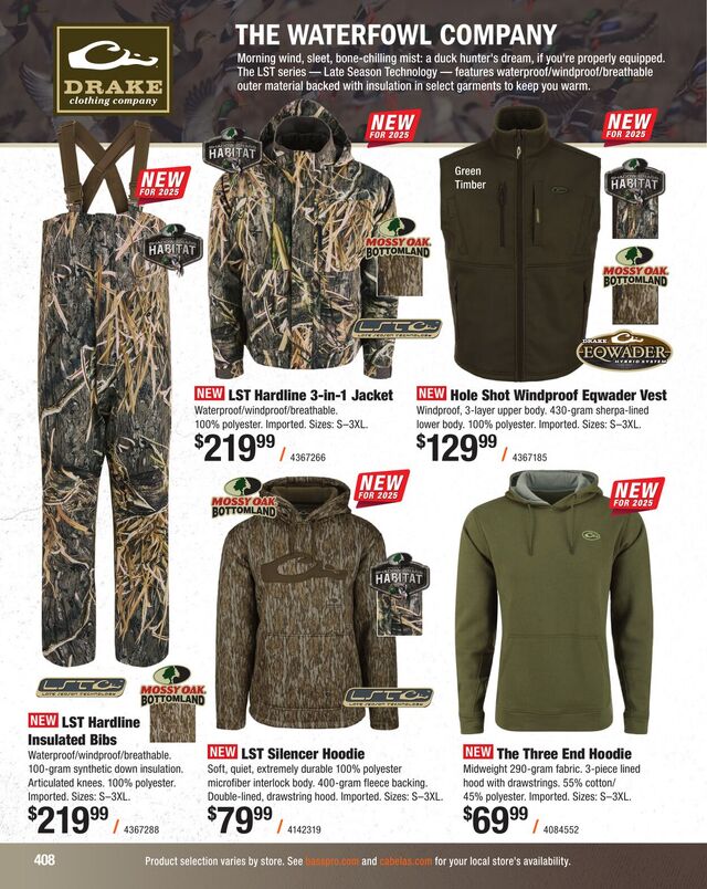 Catalogue Bass Pro from 08/20/2025