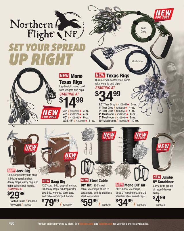 Catalogue Bass Pro from 08/20/2025