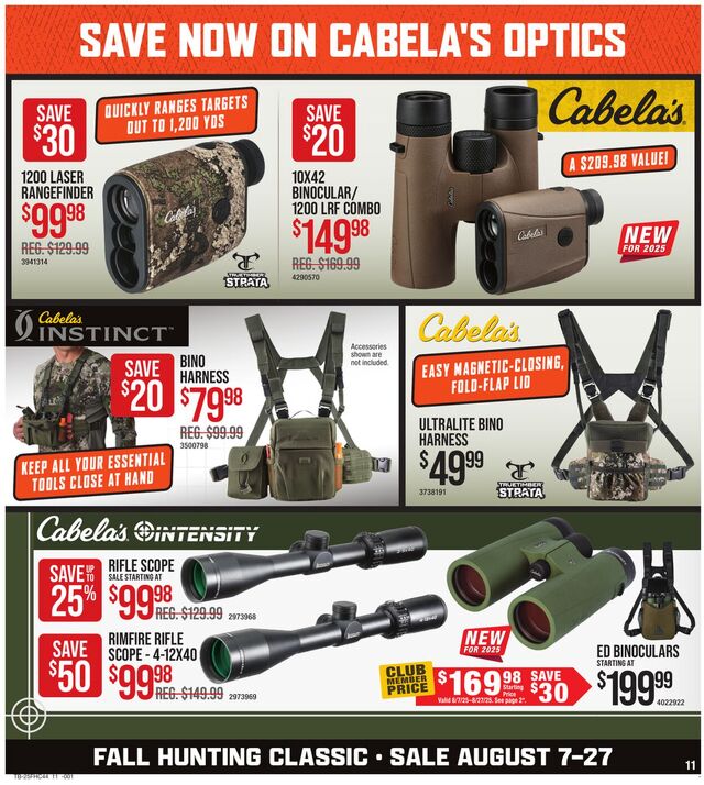 Catalogue Bass Pro from 08/07/2025