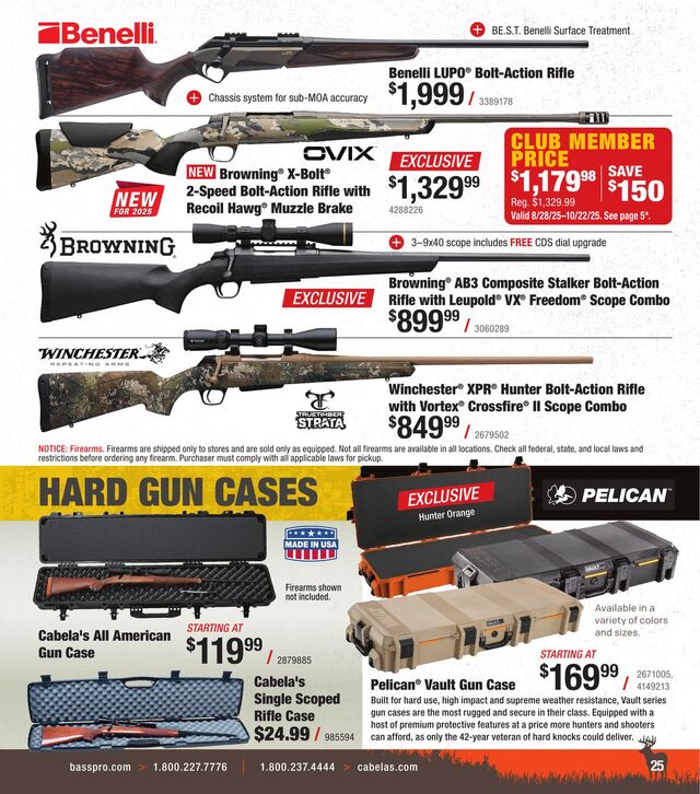 Catalogue Bass Pro from 09/14/2025
