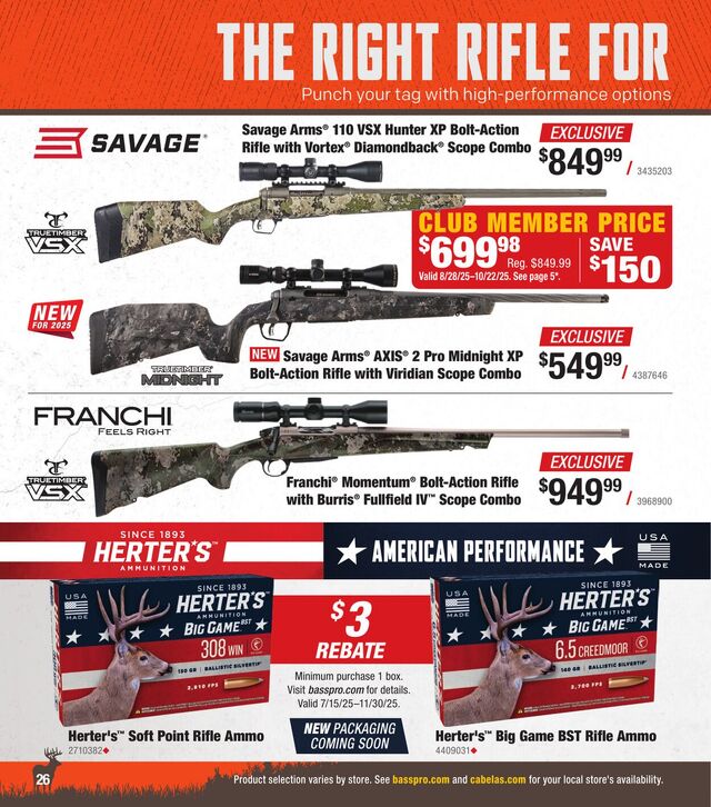 Catalogue Bass Pro from 09/14/2025