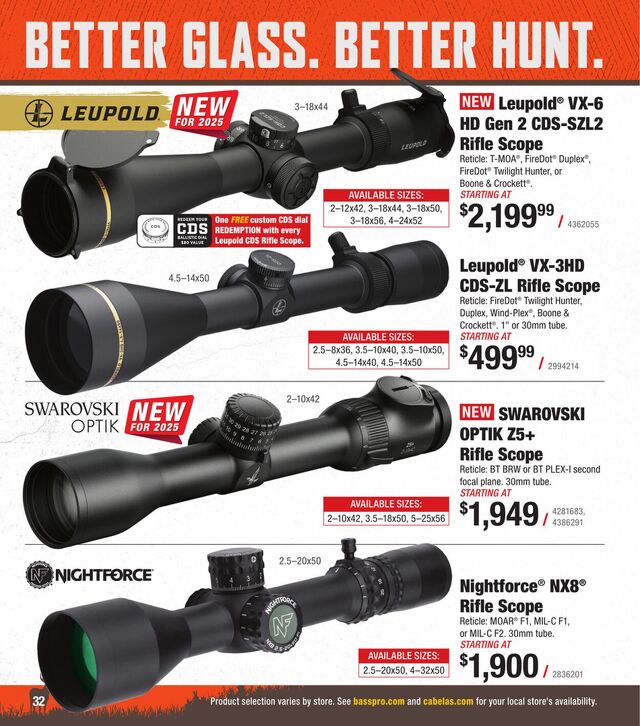 Catalogue Bass Pro from 09/14/2025