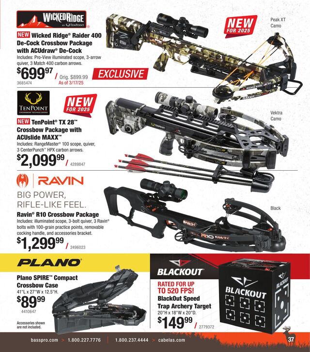 Catalogue Bass Pro from 09/14/2025