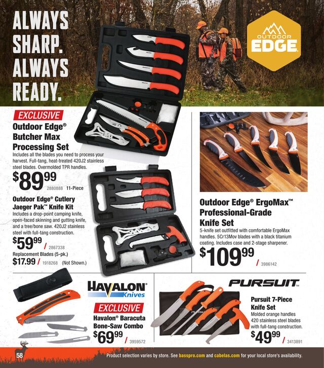 Catalogue Bass Pro from 09/14/2025